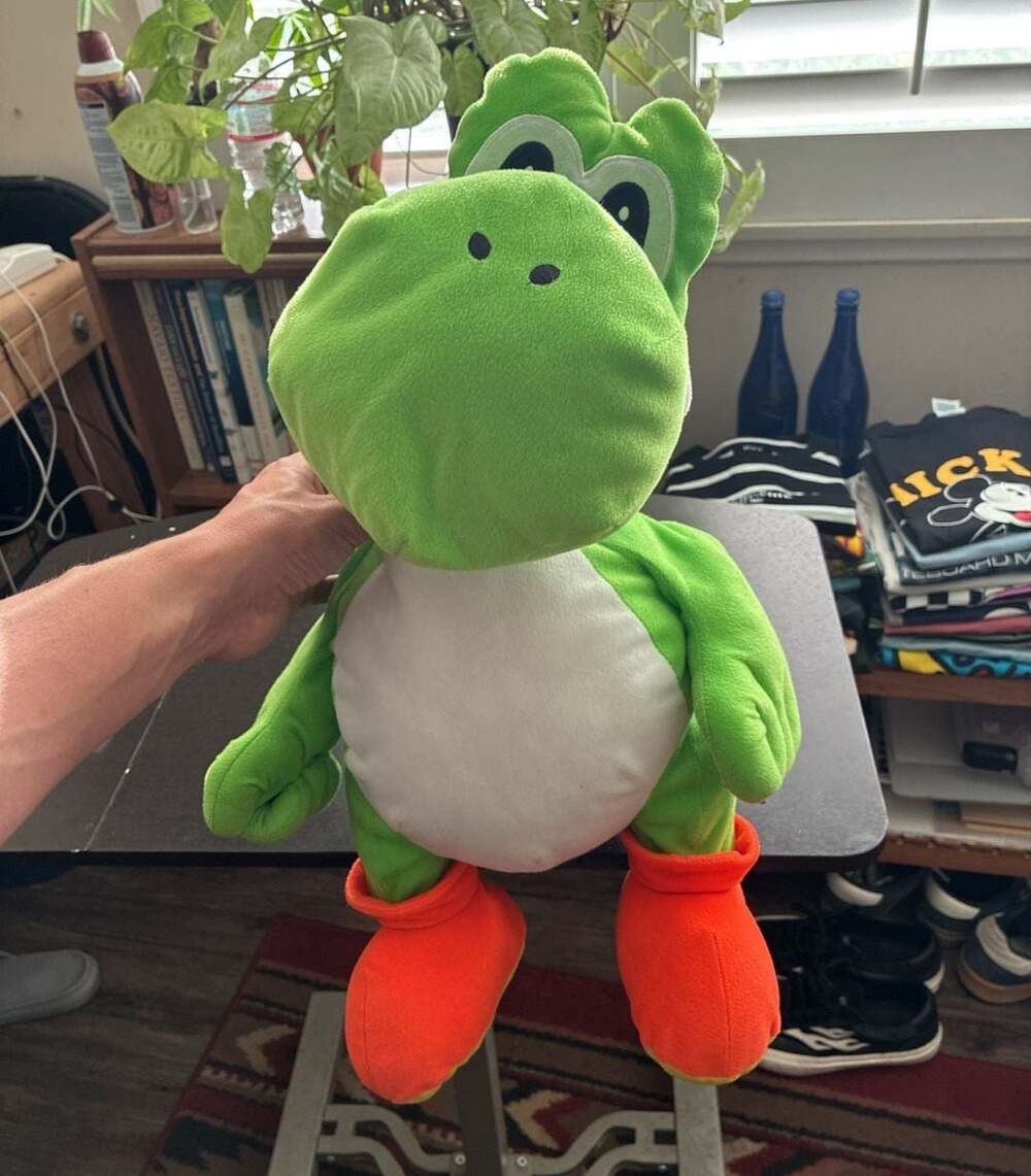 Super Mario Green Yoshi Plush